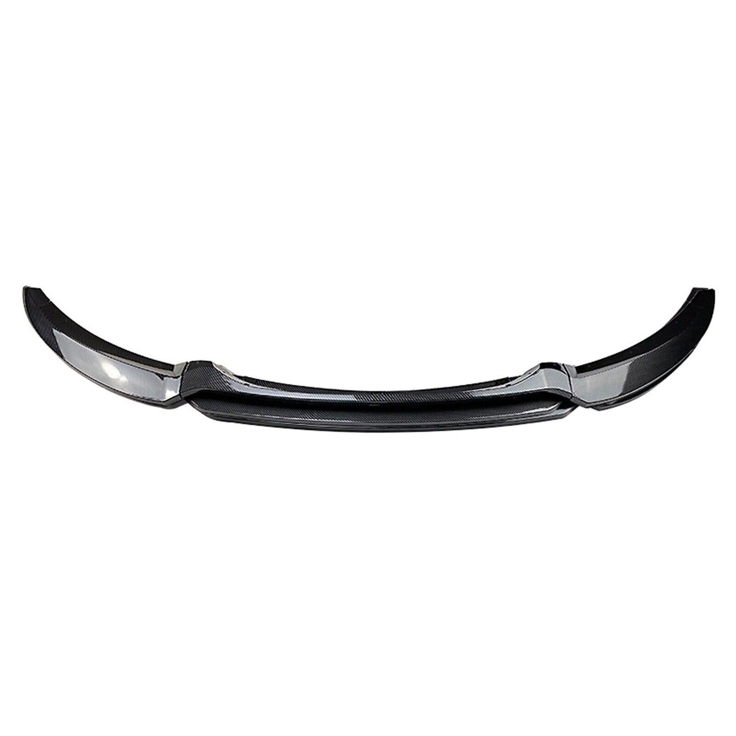 Carbon Fiber Style Front Bumper Spoiler Splitter fits BMW 1 Series E82 M 2007-13