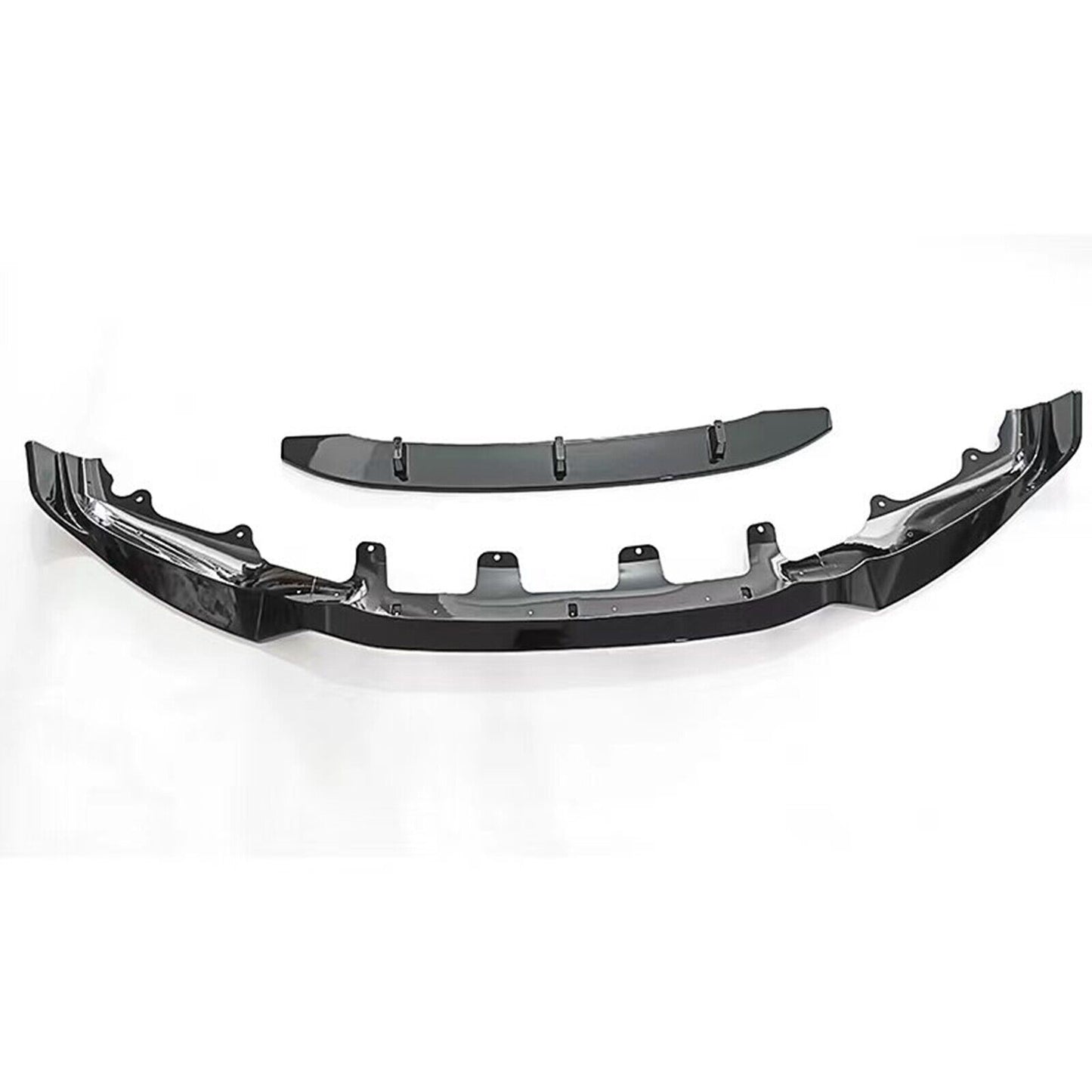 Front Bumper Spoiler Side Splitter Kit fits BMW X5 F15 2014-2018 M Sport Black