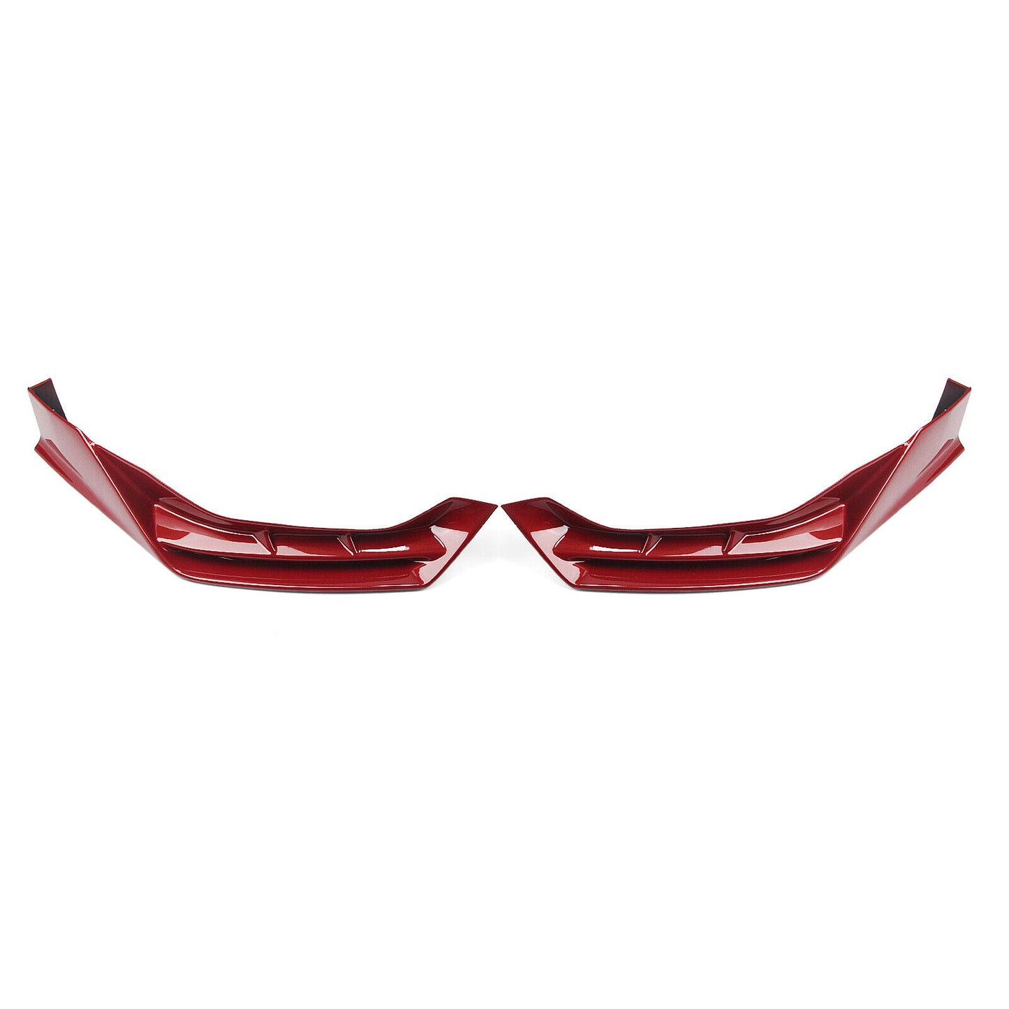 Front Bumper Spoiler Lip Kit Red fits BMW G20 LCI Sport 2023-2024 AKASAKA