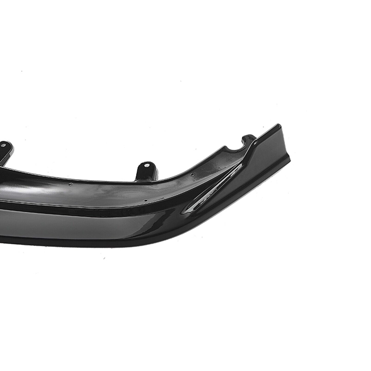 Black Front Bumper Lip Splitters fits BMW 8 Series G14 G15 G16 2018-2021 BLK