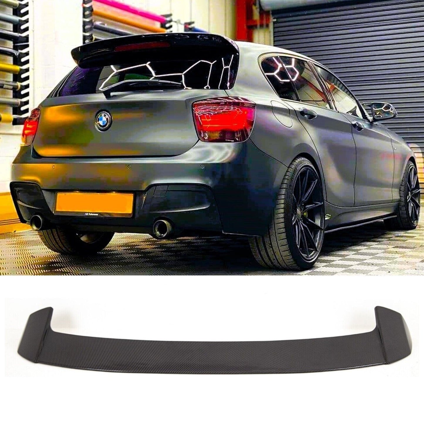 Fits BMW F20 F21 1 Series PRE-LCI Carbon Fibre Spoiler M135i M140 2011-15