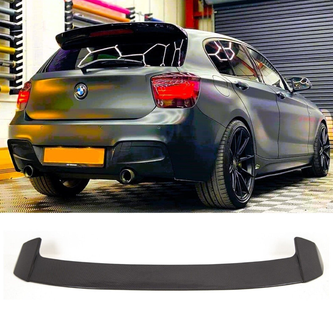 Fits BMW 1 Series LCI F20 F21 M135i M140i Carbon Fibre Boot Spoiler 2015-2019