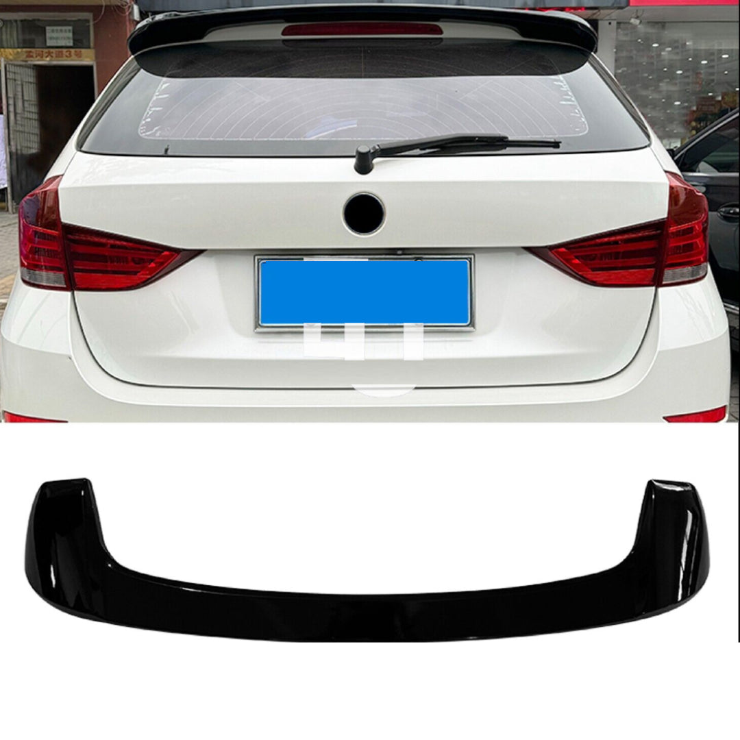 Fits BMW X1 E84 X1M M Sport SUV Gloss Black Rear Roof Spoiler 2009-2015