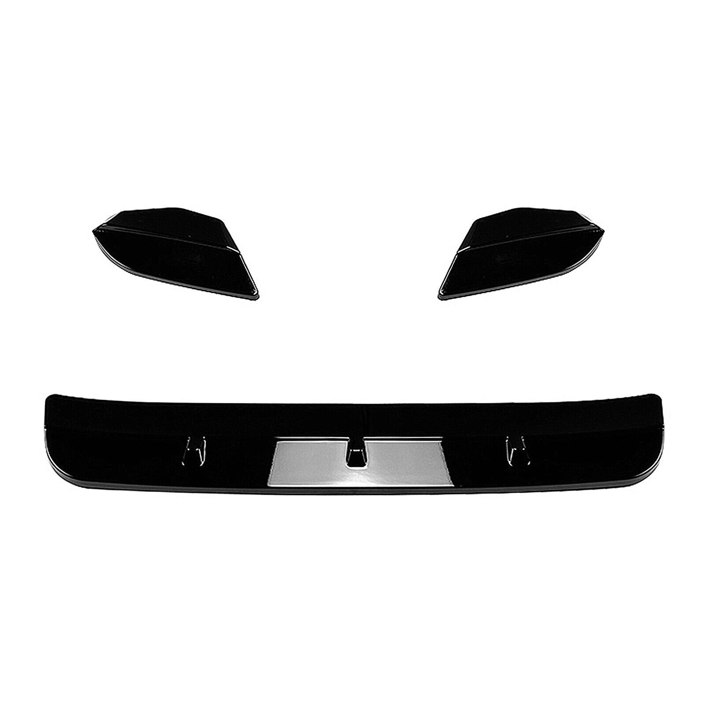 Glossy Black Car Front Bumper Spoiler For BMW X3M X4M F97 F98 2019 2020-2022