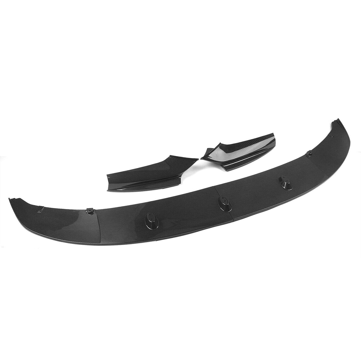 1Set Front Bumper Spoiler Lip For BMW F10 5 Series M Sport 2011 2012 2013-2016