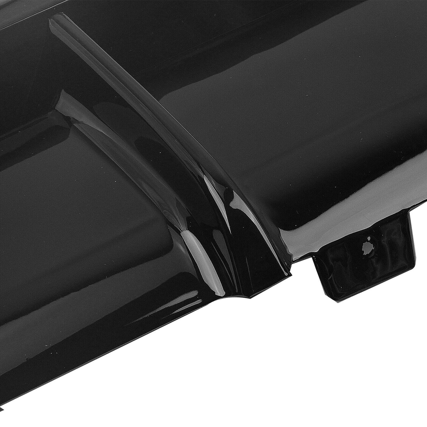 Rear Bumper Diffuser Lip Quad Exhaust For BMW 3 Series E90 E91 M Tech 2005-2012