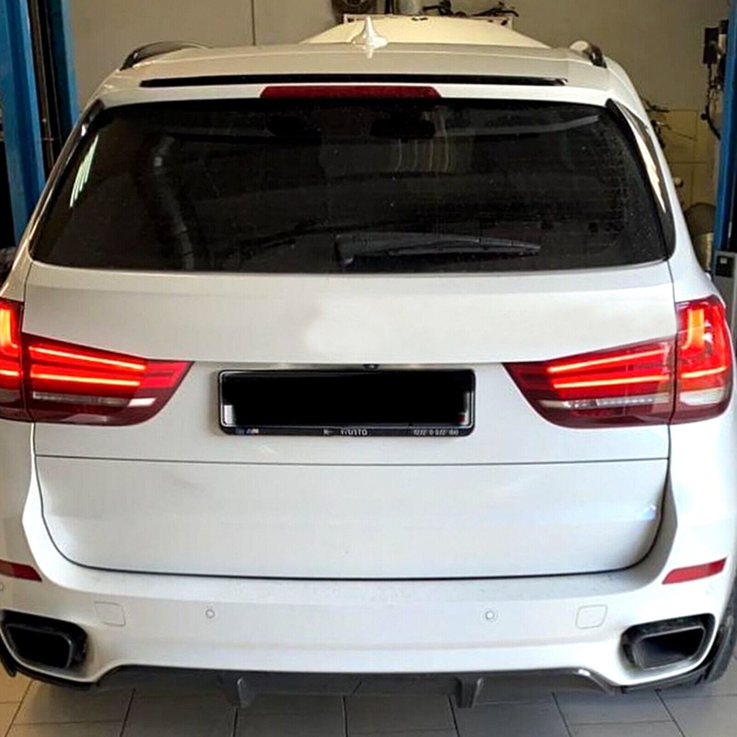 Rear Trunk Spoiler Wing For BMW X5 F15 M Sport 2014 2015-2018 Carbon Fiber Look