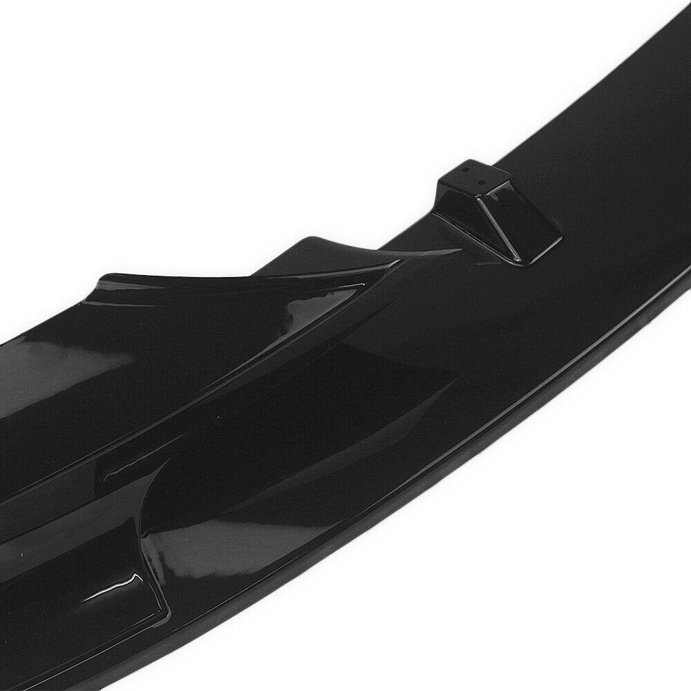 1Pc Glossy Front Spoiler Splitter For BMW F30 3-Ser 2012 2013 2014-2018 M Style