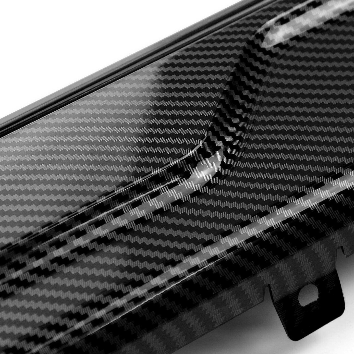 Rear Bumper Diffuser Spoiler Lip Carbon Square For BMW G20 G28 M Sport 2019-22