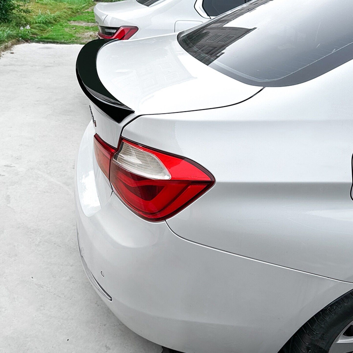 Rear Trunk Spoiler Wing For BMW 3 Series F30 2013-19 318i 320i 325i Glossy Black