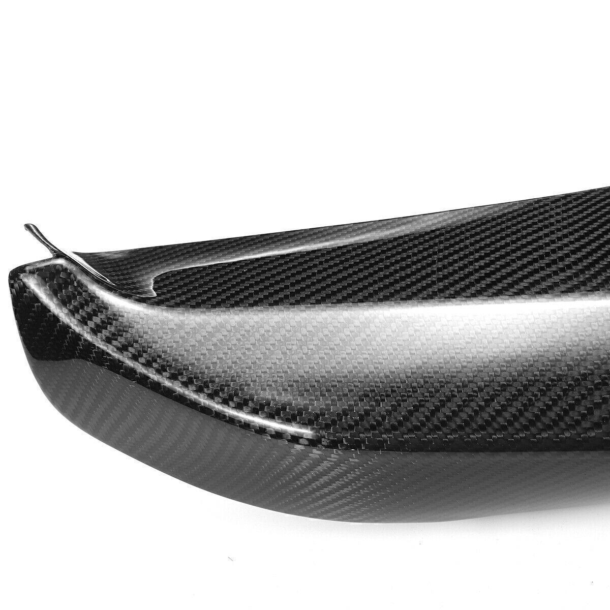 Front Bumper Spoiler Splitter Cover For BMW F90 M5 2018-2022 Real Carbon Fiber