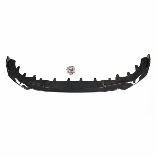 Front Bumper Spoiler Lip Kit For BMW 2Series G42 M245i M240i Coupe 22-24 Carbon Fiber