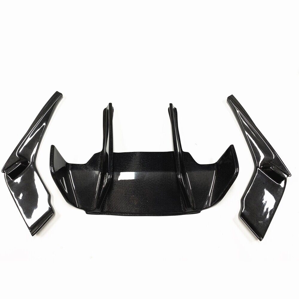 Real Carbon Fiber Rear Bumper Diffuser Fit For BMW F06 F12 F13 M6 2010-2015 New