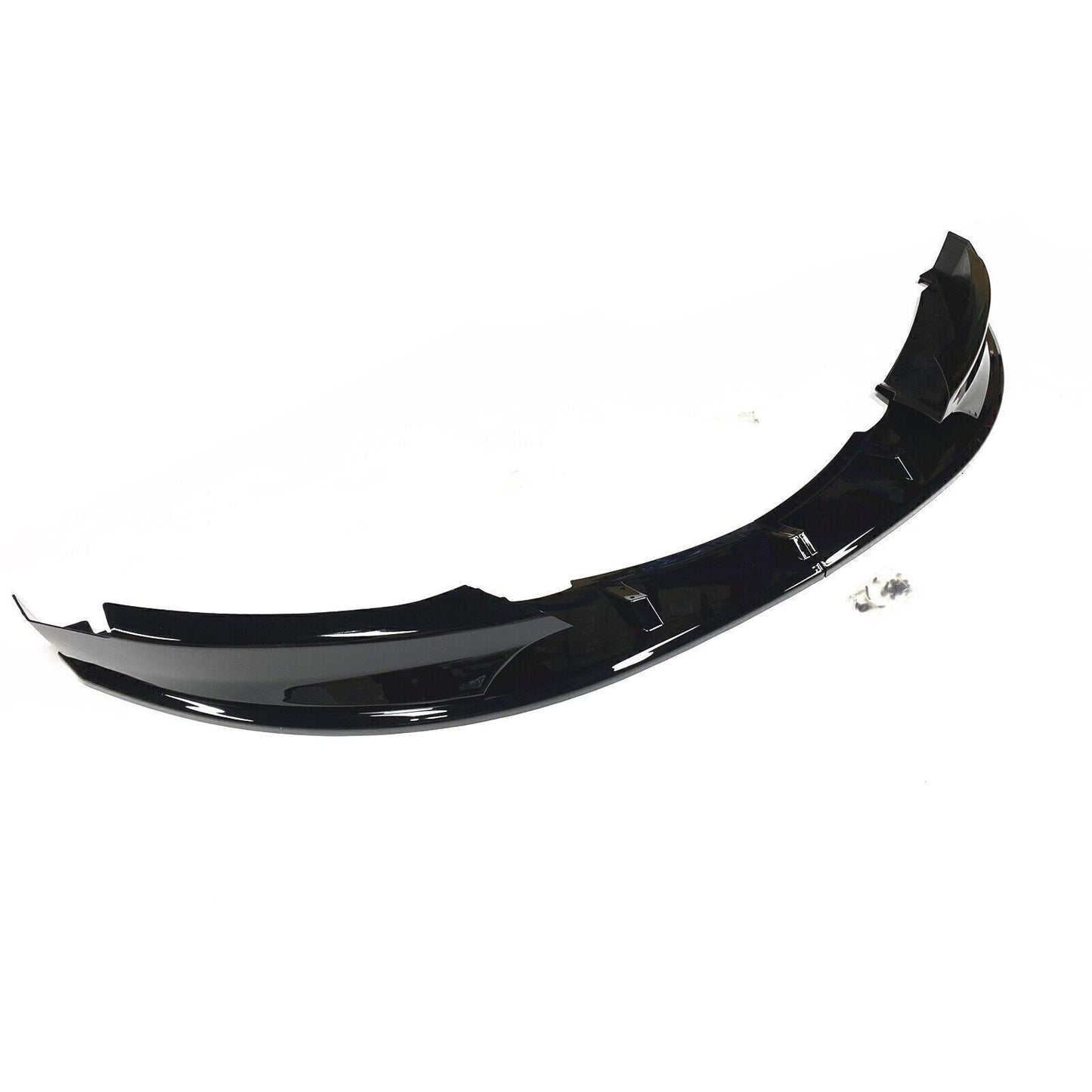 Black Front Bumper Splitter Cover Lip For BMW 1 Series E82 M Sport 2007-2013