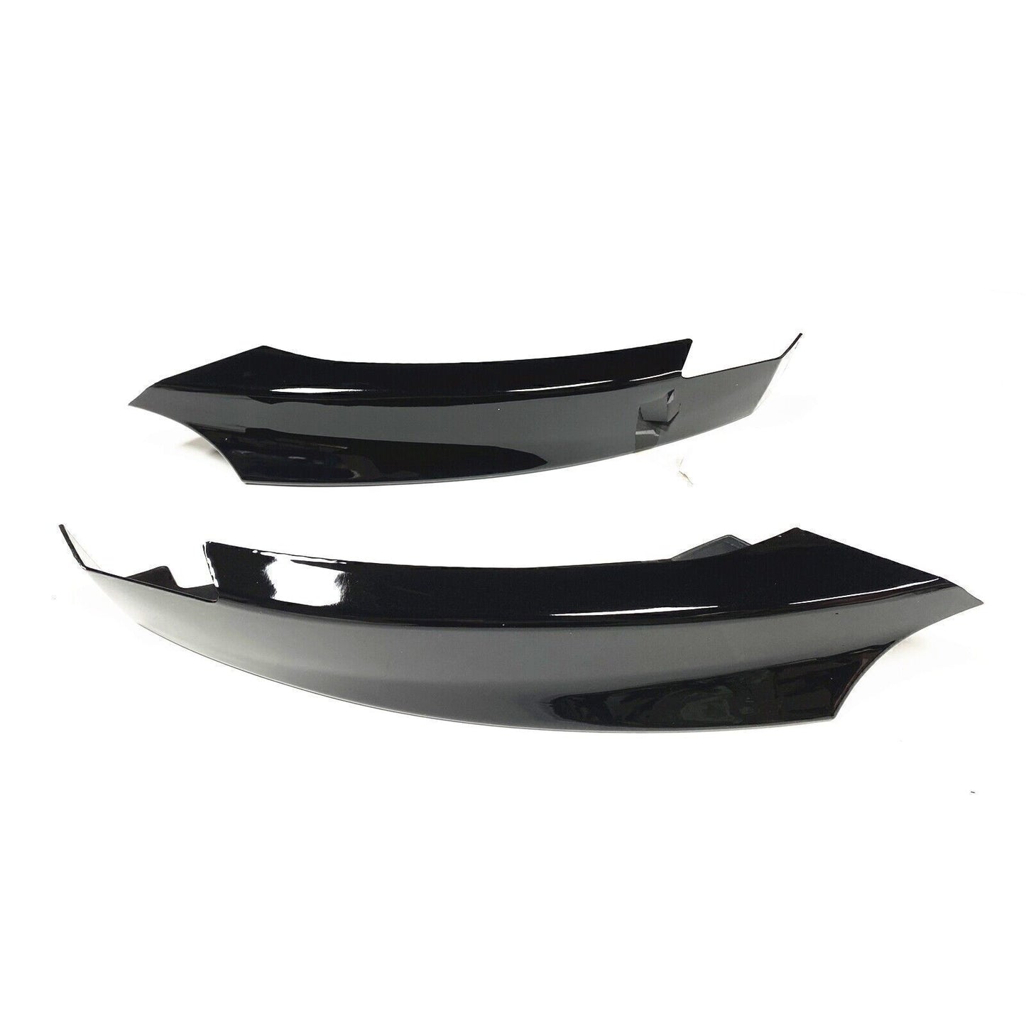 Black Front Bumper Splitter Cover Lip For BMW 1 Series E82 M Sport 2007-2013