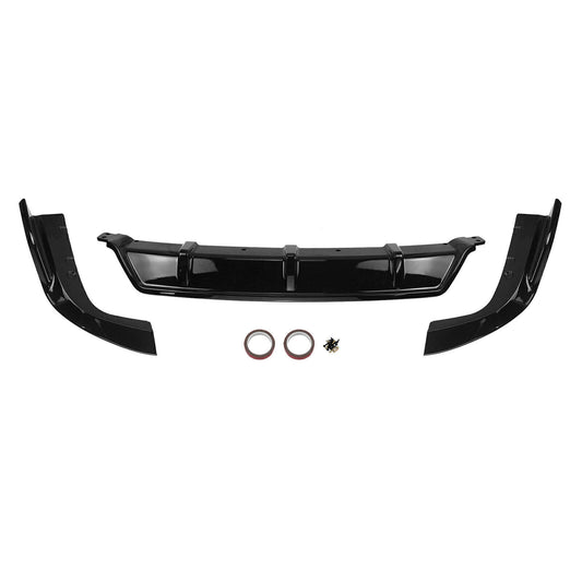 1 Set Car Glossy Black Rear Bumper Diffuser Lip Kit For BMW G05 X5 M  2019-2023