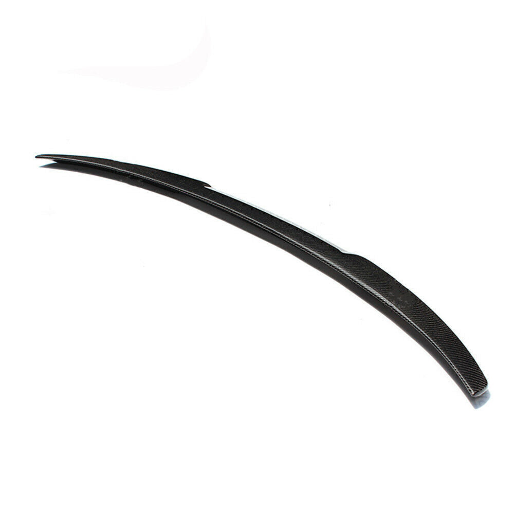 1Pc Carbon Fiber Rear Trunk Spoiler Lip For BMW F32 420i 430i 440i Coupe 2014-21