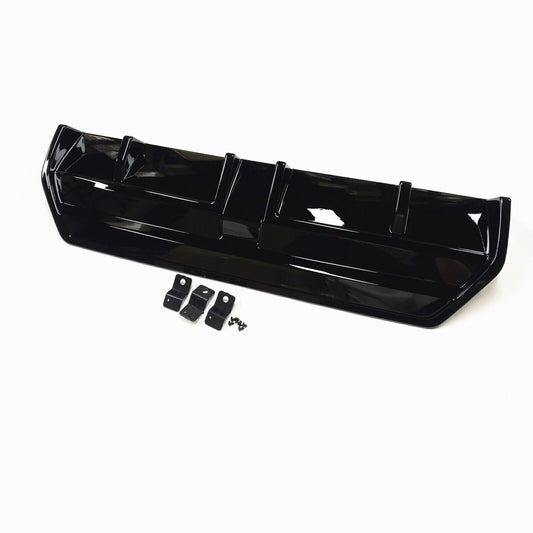 1 Set Car Rear Bumper Diffuser Lip Fit For BMW G42 M245i M240i Coupe 22-24 Black