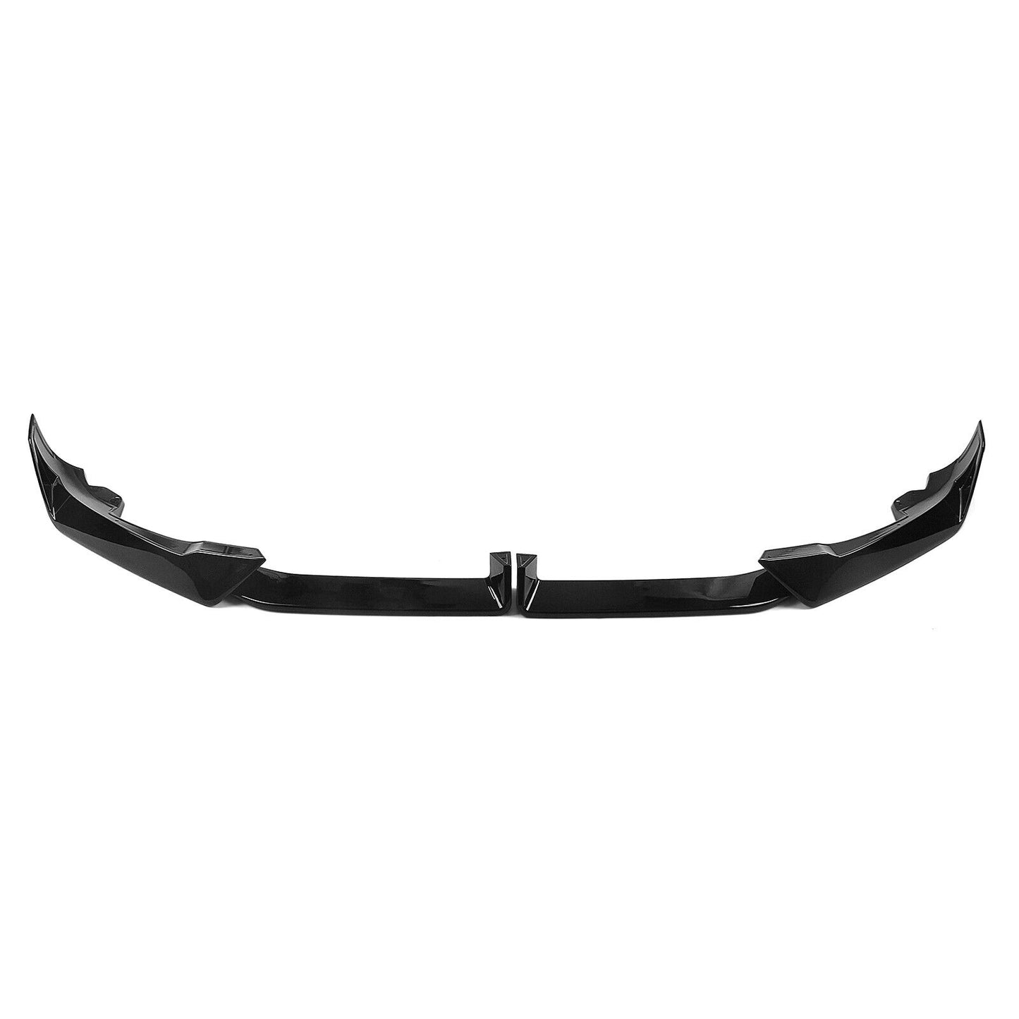 1Set Front Bumper Spoiler Lip Kit For BMW G05 LCI X5 06,2023-2024 Glossy Black