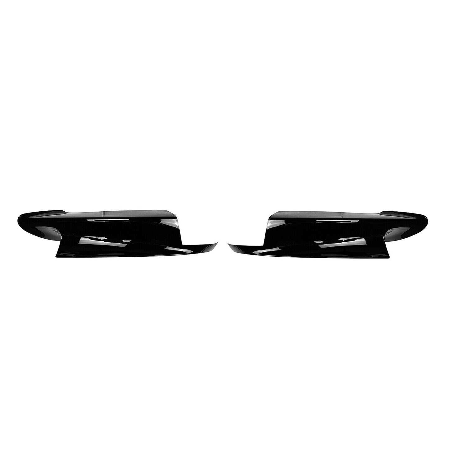 Front Bumper Spoiler Side Corner Set For BMW 3 Series E90 E91 M3 2007-2013 Black