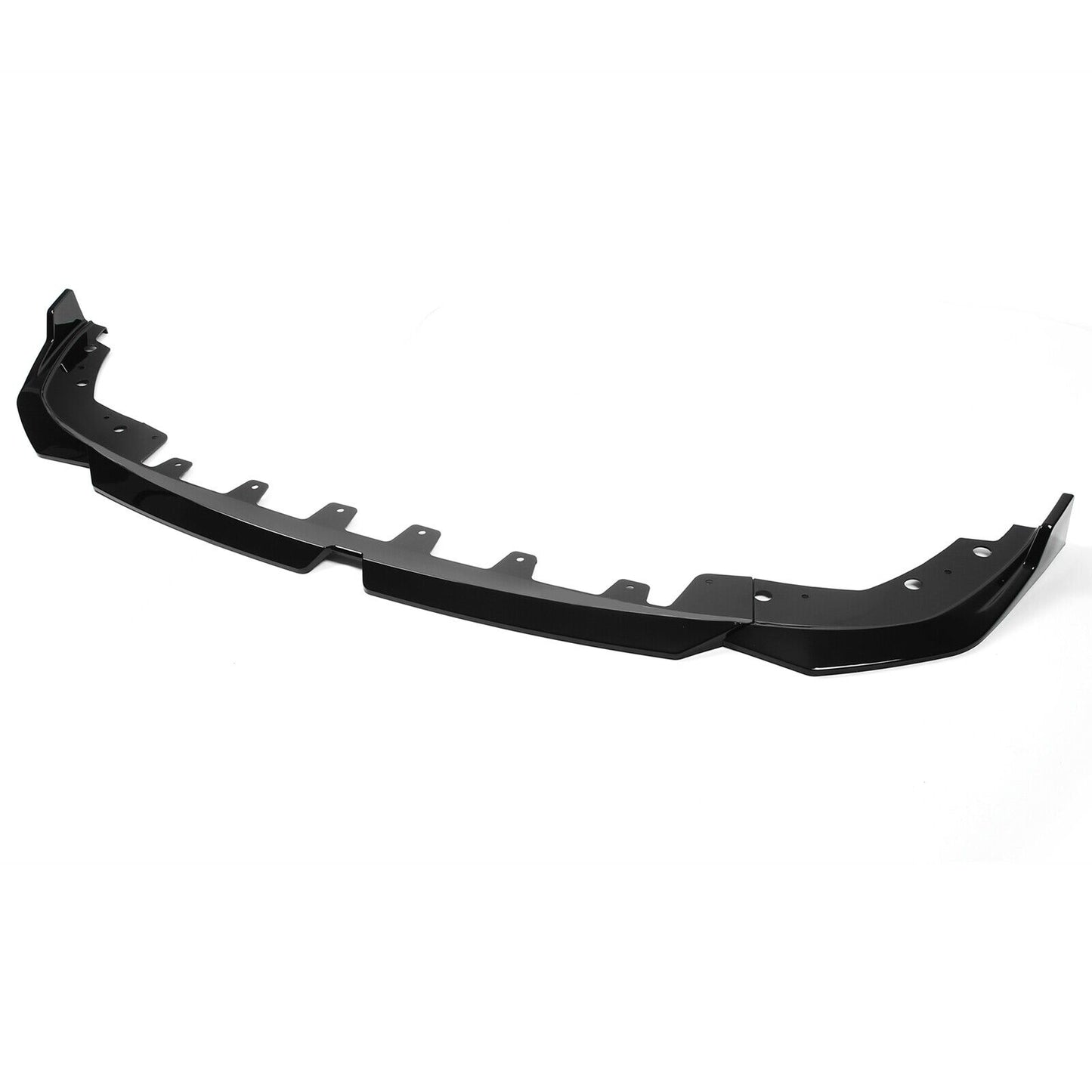 Front Bumper Spoiler Splitter Lips Kit For BMW 3 Series G20 2022-2024 Black ABS