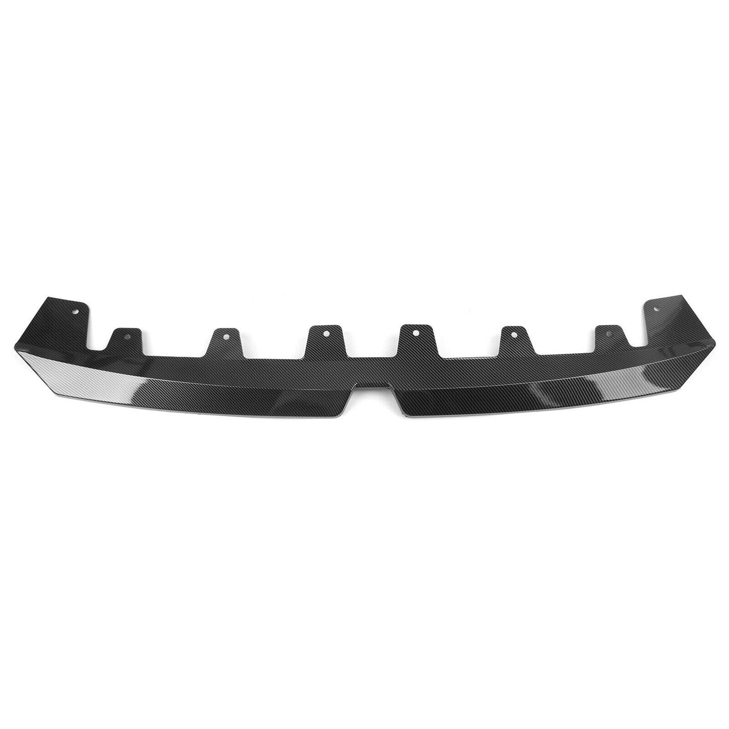 1Set Front Bumper Spoiler Lip Kit For BMW 3 Series G20 2022.6-2024 Black Carbon Fiber