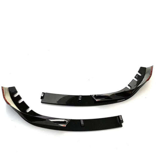 Front Bumper Spoiler Splitter Lip For BMW 3 Series Alpina 2019 2020 2021 Black