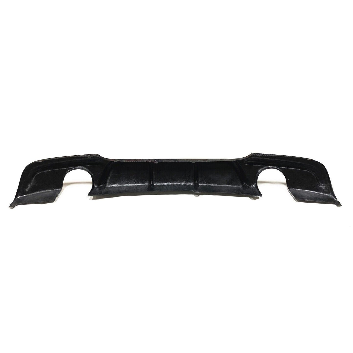 Carbon Fiber Rear Bumper Diffuser Lip For BMW E90 325i 335i M-Sport 2009-12 BLK