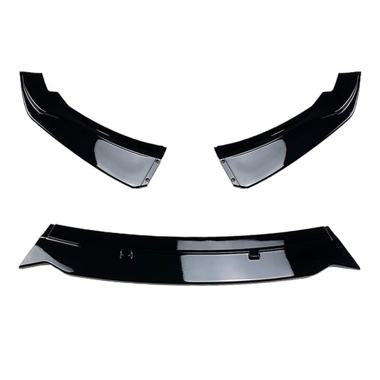 Car Front Bumper Spoiler For BMW 1 Series F20 F21 116i 118i 120i 2015-2019 Black