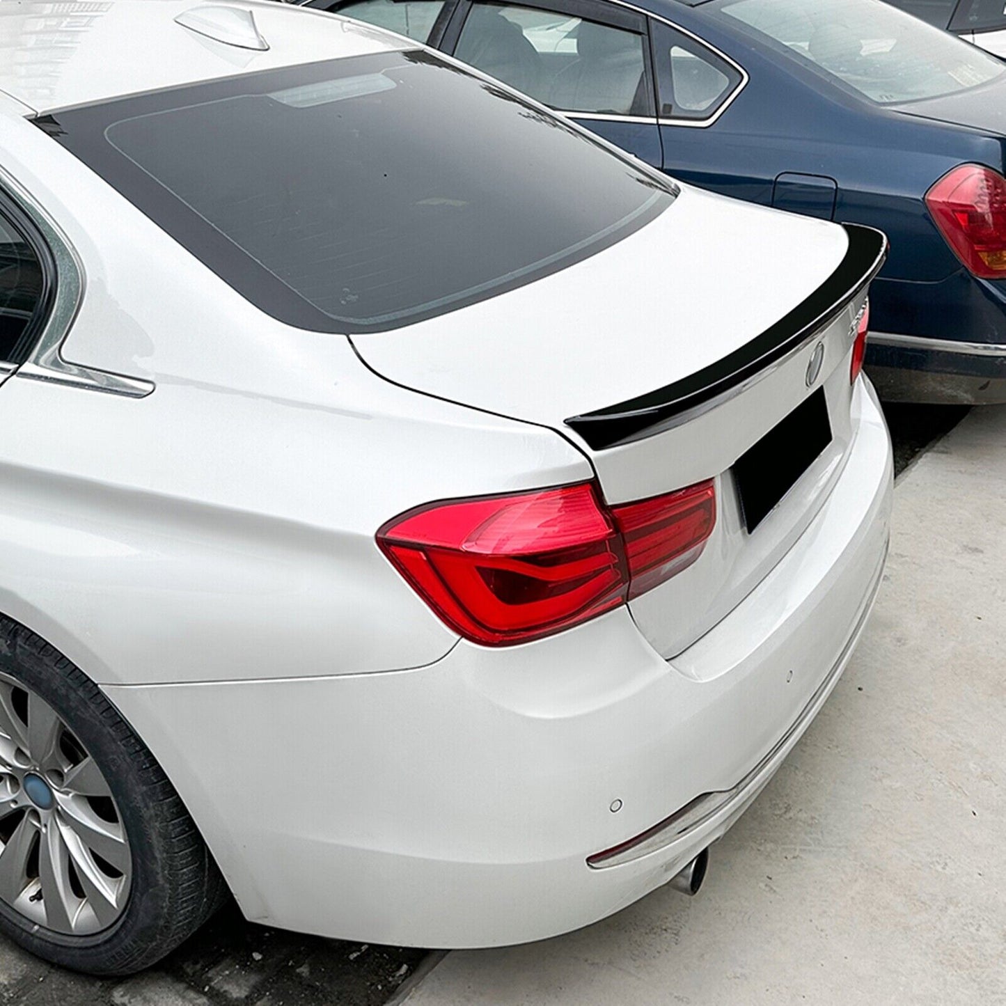 Rear Trunk Spoiler Wing For BMW 3 Series F30 2013-19 318i 320i 325i Glossy Black