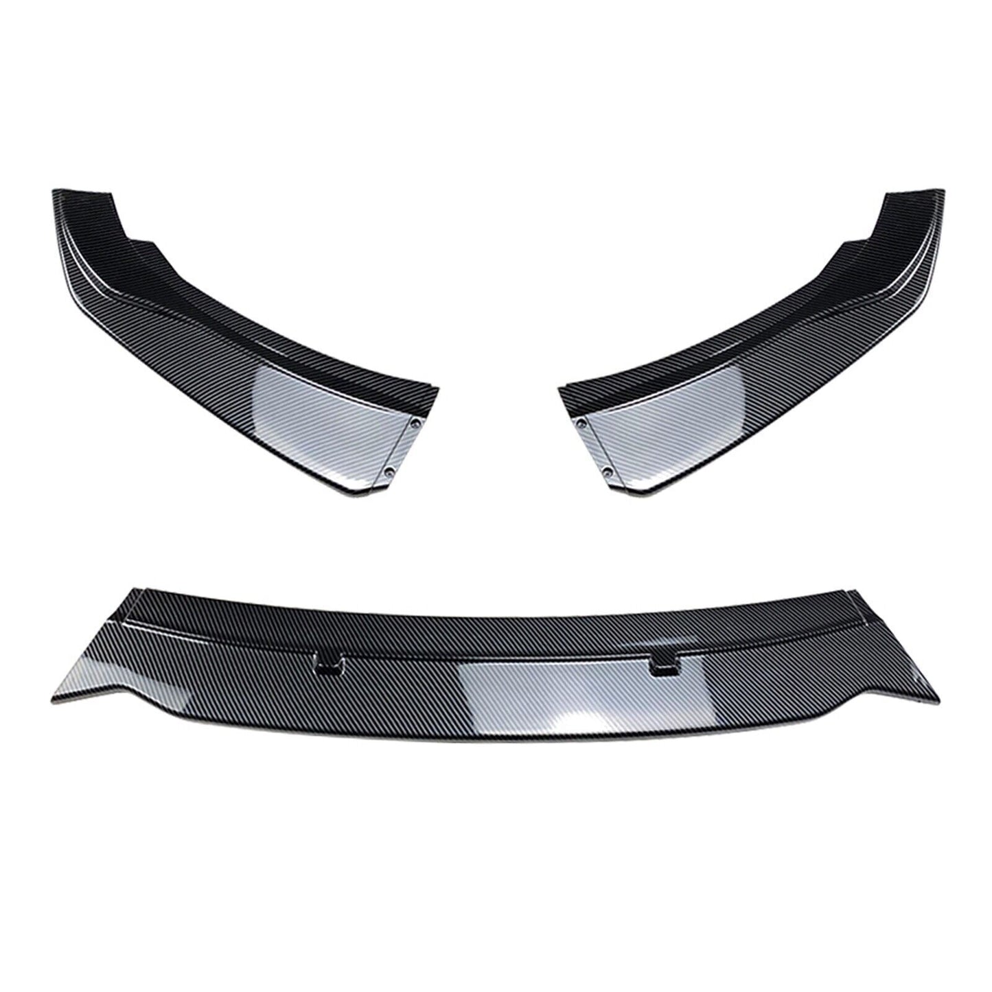 Car Front Spoiler Lip Kit For BMW F20 F21 116i 118i 120i 2015-2019 Carbon Look