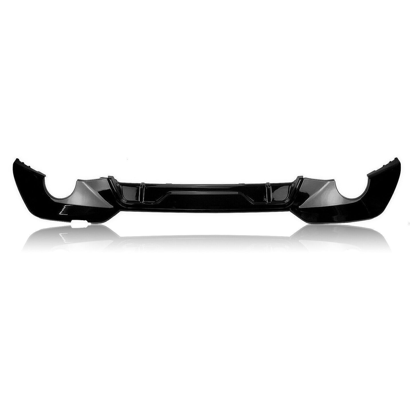 1Set Rear Bumper Diffuser Lip Fit For BMW G20 G28 M-Sport 2019-2022 Glossy Black