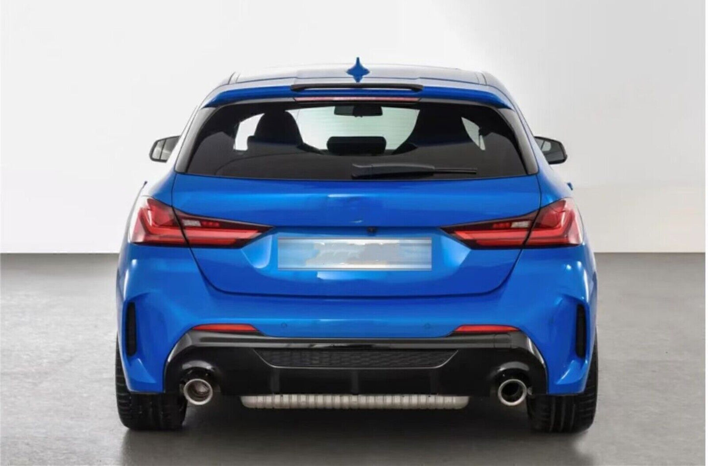 Rear Bumper Diffuser Lip Fit For BMW 1 Series F40 2019-2023 Carbon Fiber Look