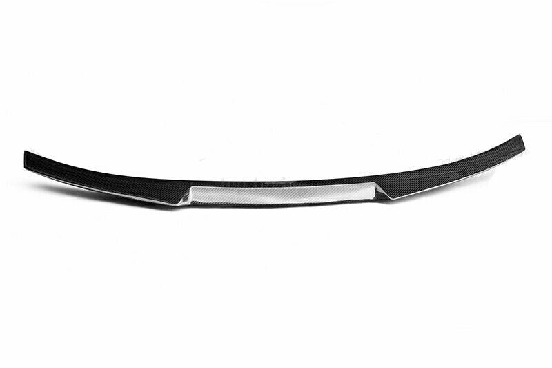 Carbon Fiber Rear Spoiler Wing Lip M4 Style For BMW E90 / E90 M3 2007-2013 BLK