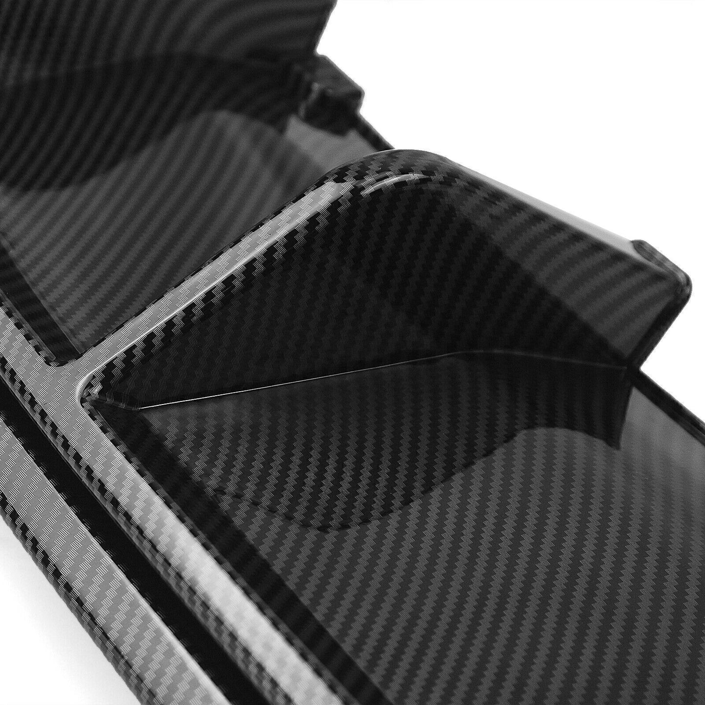 Car Rear Bumper Diffuser Lip Side Cover For BMW M3 M4 F80 F82 2015-2020 Carbon Fiber