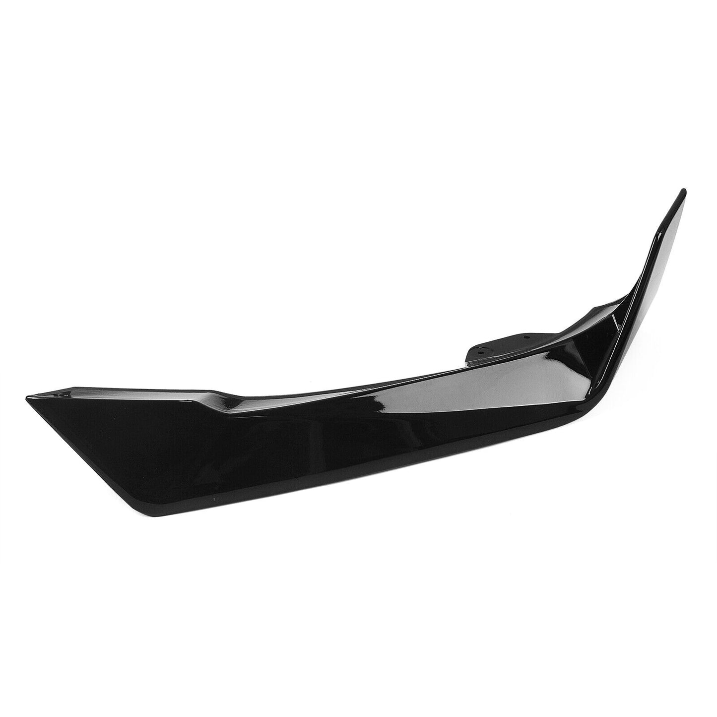 1Set Front Bumper Spoiler Lip Kit For BMW G05 LCI X5 06,2023-2024 Glossy Black