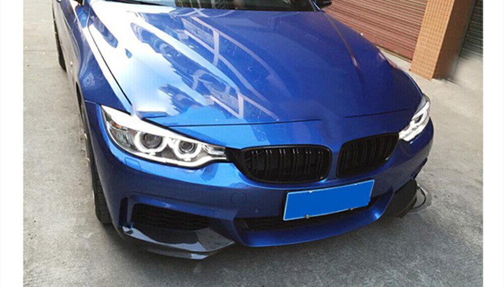 Carbon Fiber Front Bumper Lip Splitter For BMW F32 F33 F36 435i M Sport 2014-20