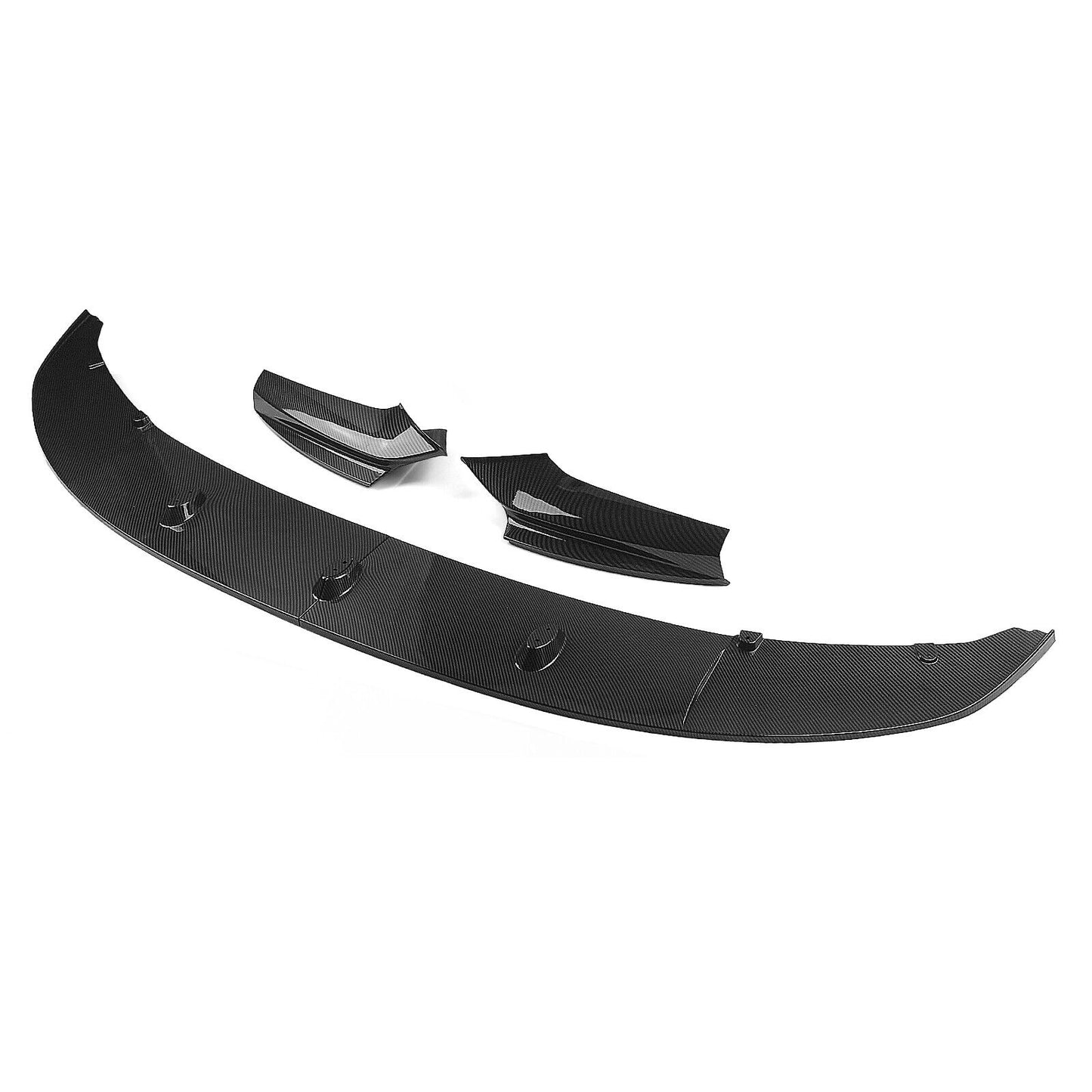 1Set Front Bumper Spoiler Lip For BMW F10 5 Series M Sport 2011 2012 2013-2016