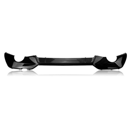 Car Rear Bumper Lip Diffuser For BMW G20 G28 M Sport 2019-2022 Carbon Fiber Look