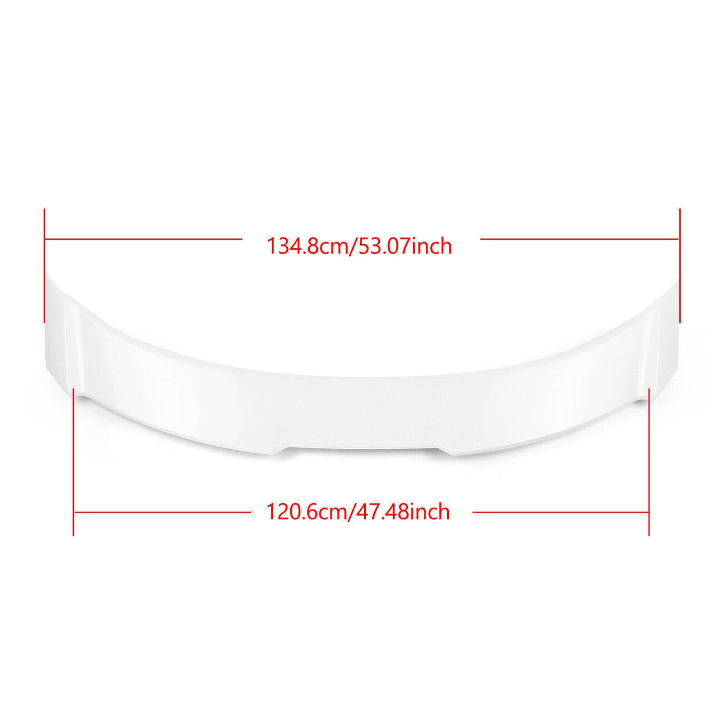 1x Car Rear Spoiler Wing Lip For BMW New 3 Series G20 2019 2020-2021 YOFER White