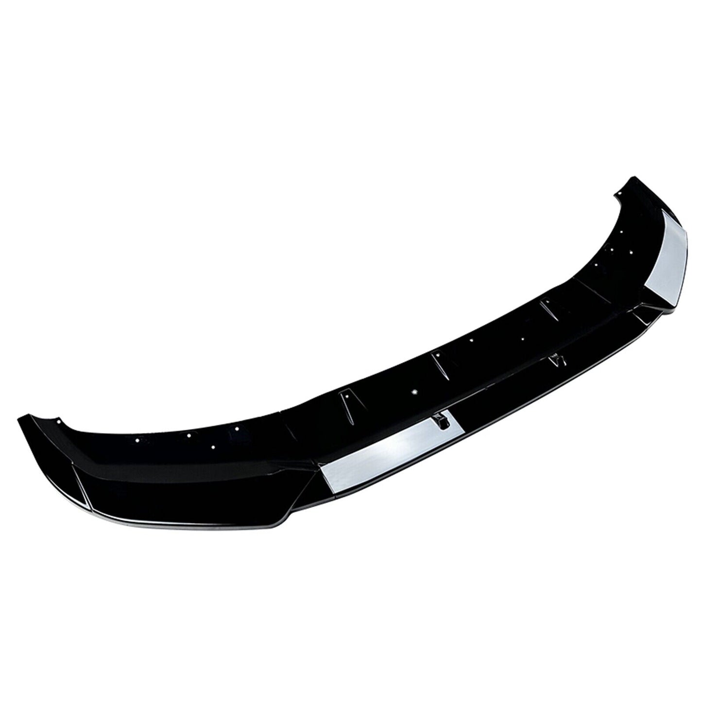 1Set Car Front Bumper Spoiler Lip Kit For BMW X1 U11 U12 M Sport 2023-2024 Black