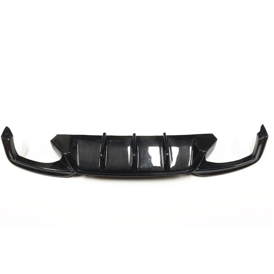 Carbon Fiber Car Rear Bumper Diffuser Lip For BMW F06 F12 F13 M Sport M6 2012-16