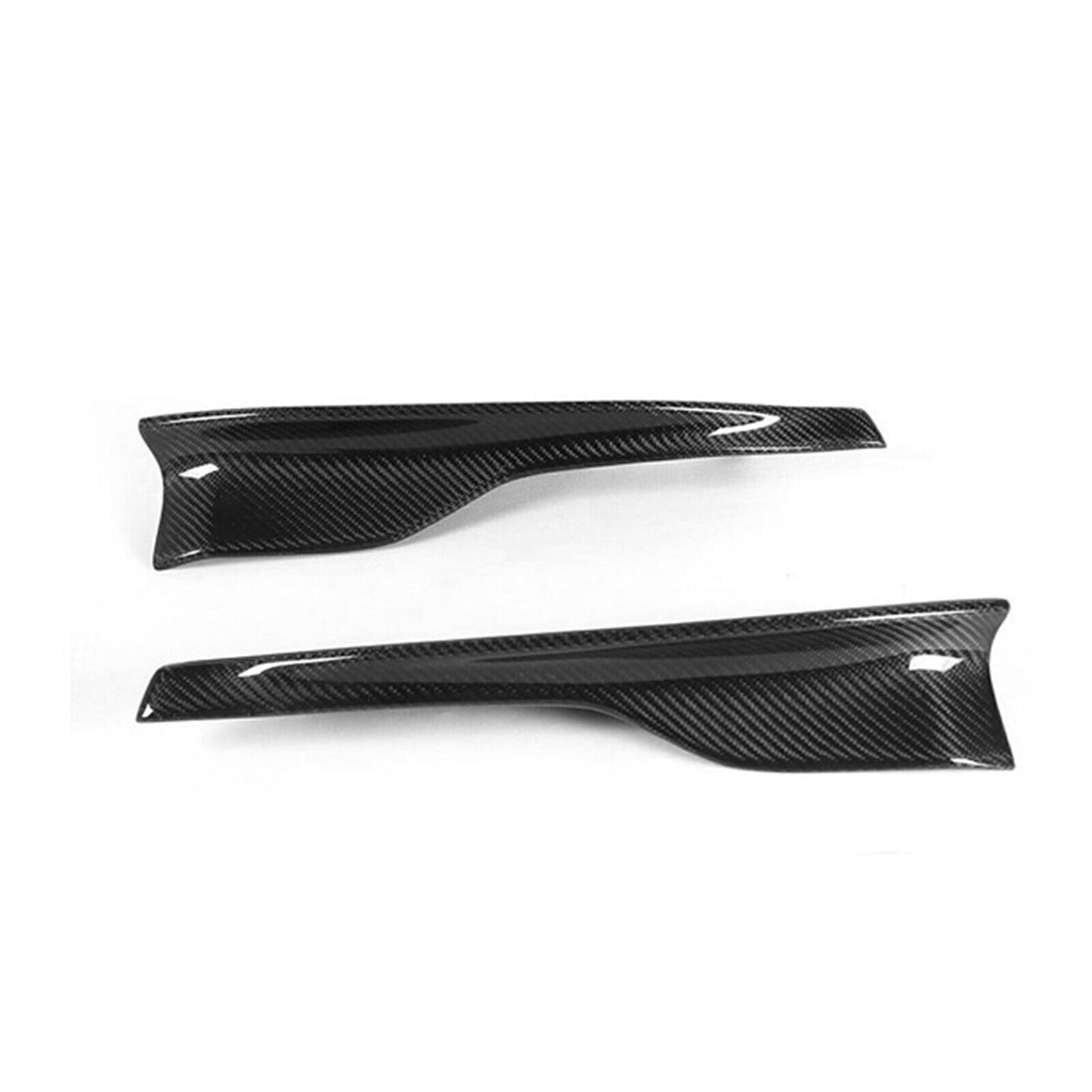 1Set Front Rear Side Spoiler Splitter Trim Set For BMW E82 1-Series M 2011-2013