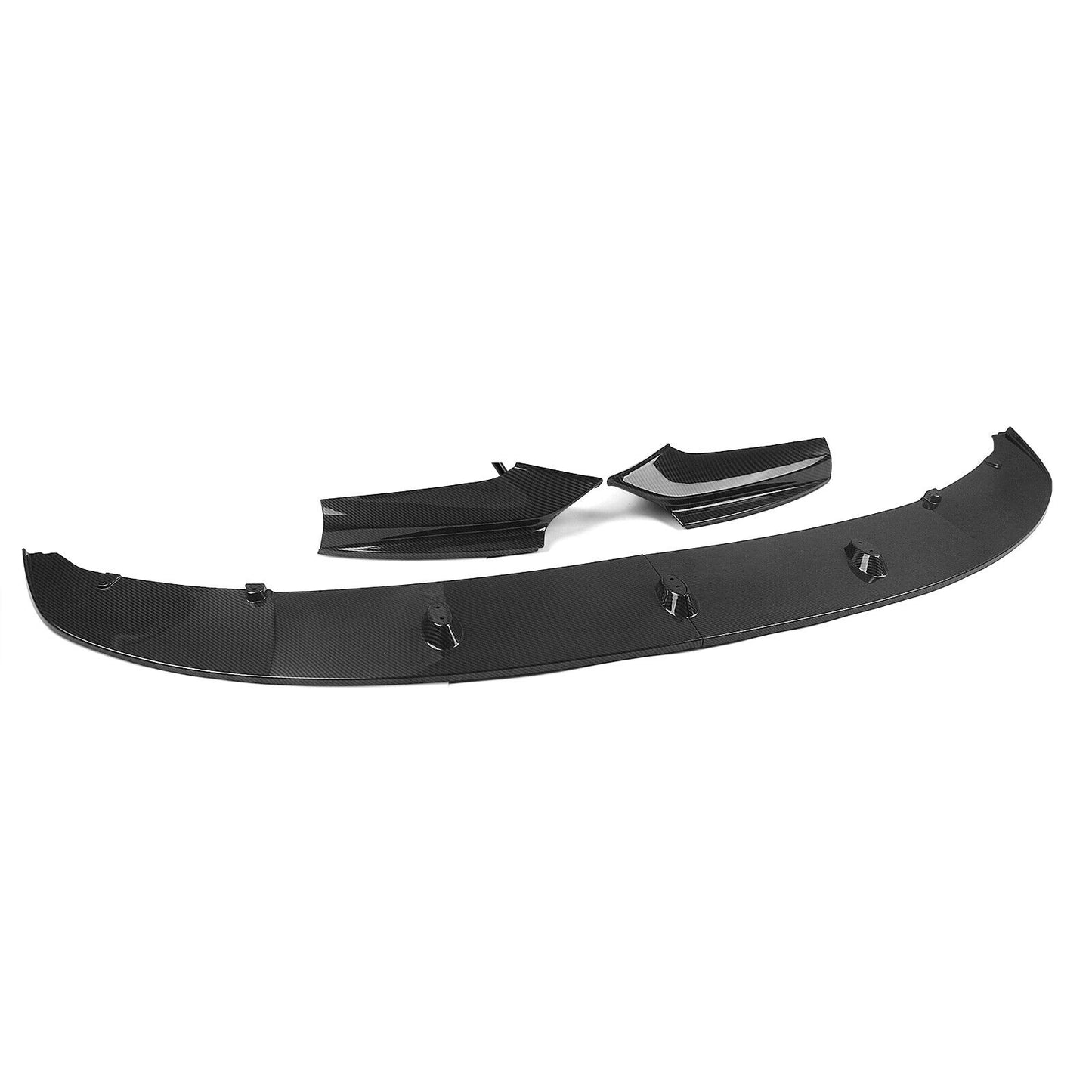 1Set Front Bumper Spoiler Lip For BMW F10 5 Series M Sport 2011 2012 2013-2016