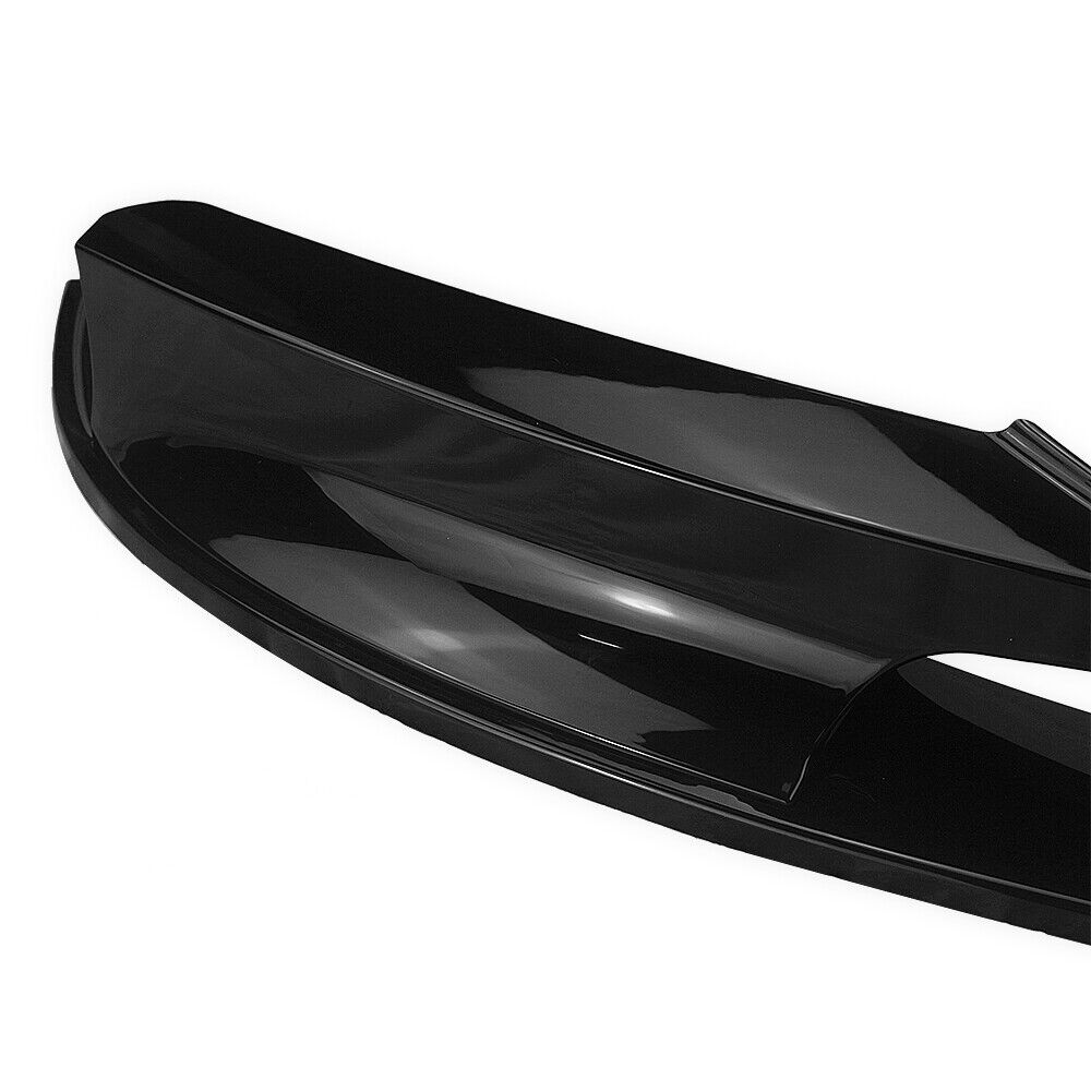 1Pc Glossy Front Spoiler Splitter For BMW F30 3-Ser 2012 2013 2014-2018 M Style