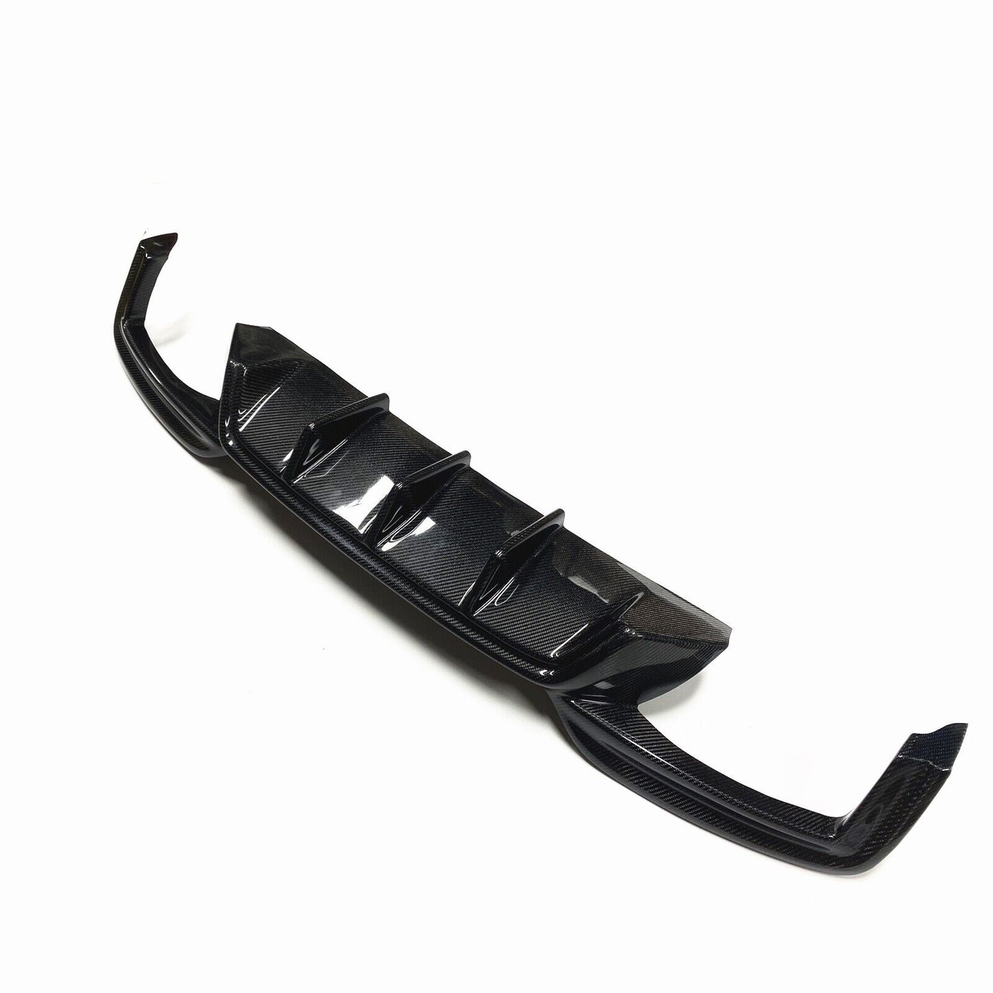 Carbon Fiber Car Rear Bumper Diffuser Lip For BMW F06 F12 F13 M Sport M6 2012-16