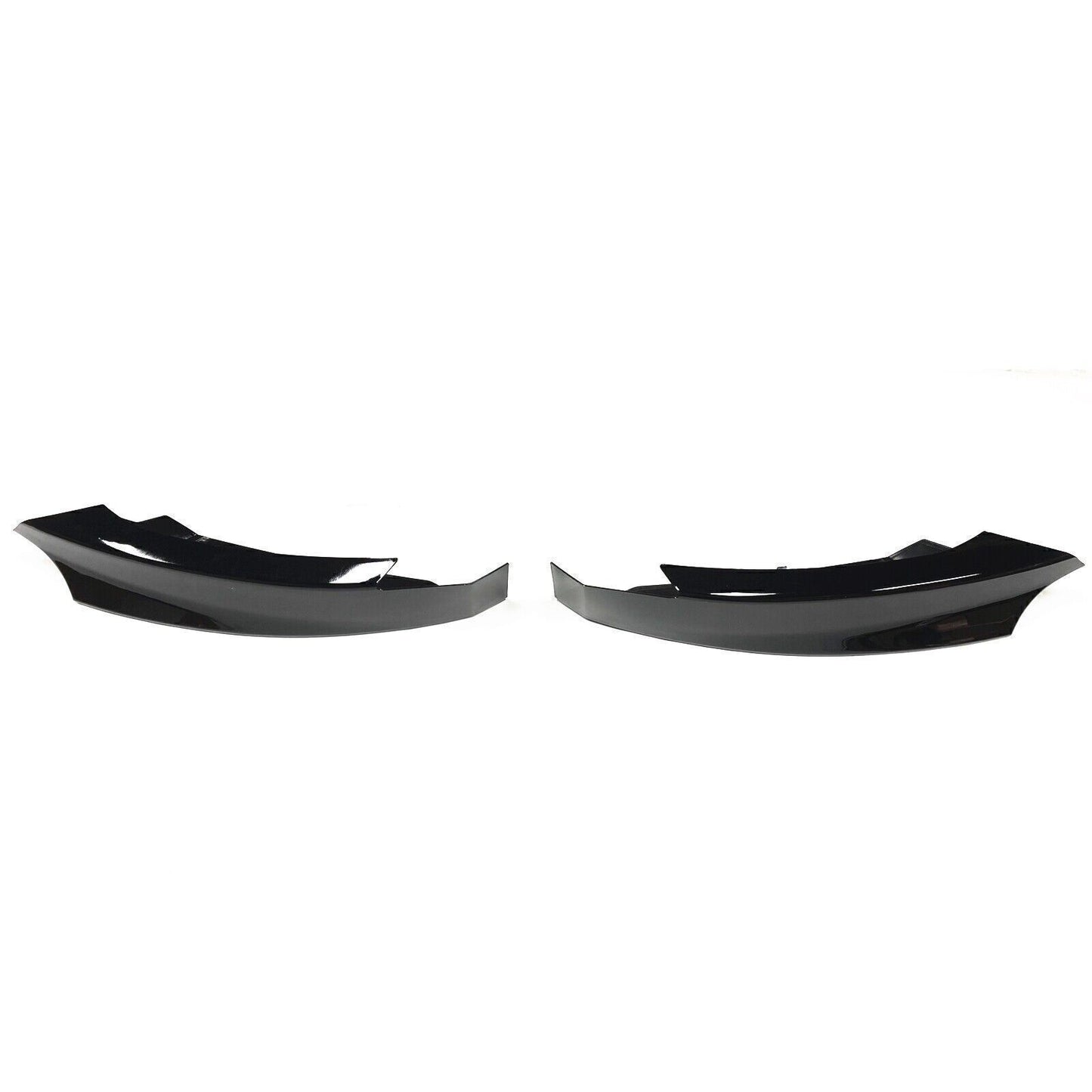 Black Front Bumper Splitter Cover Lip For BMW 1 Series E82 M Sport 2007-2013