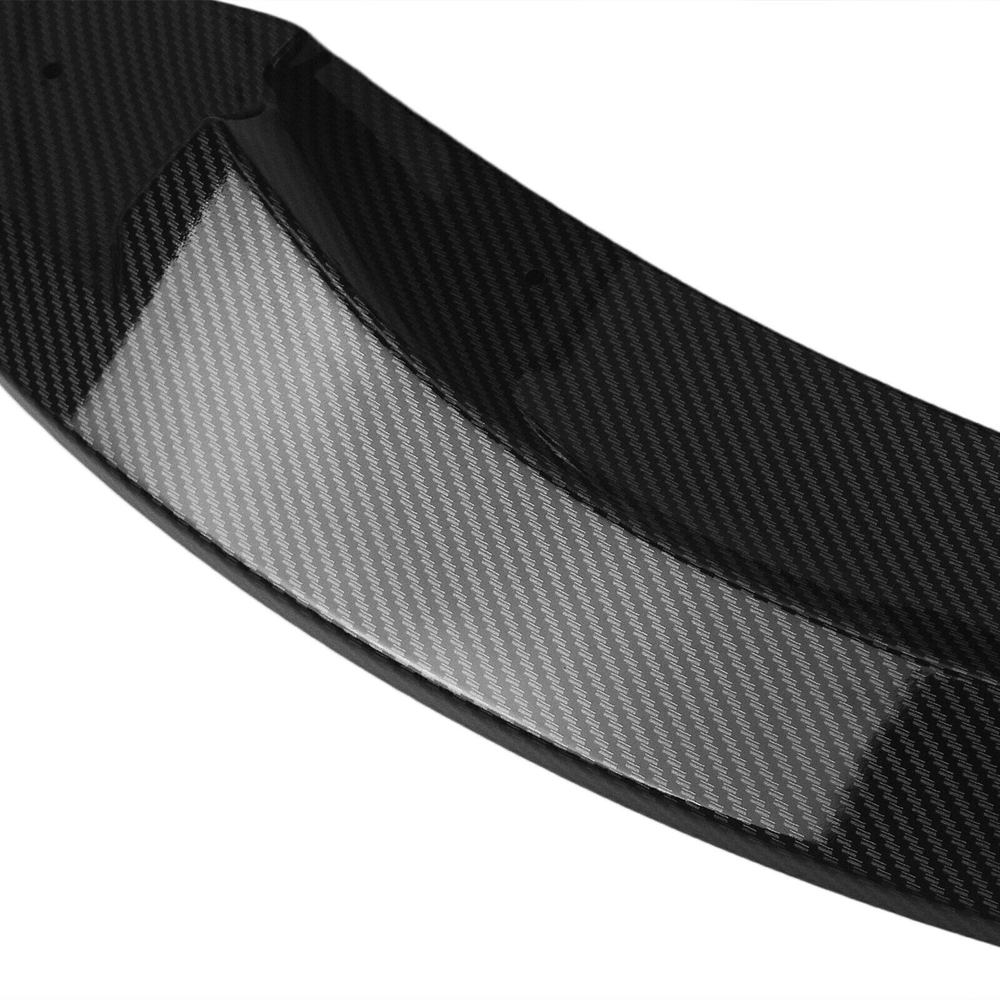 1Set Front Bumper Spoiler For BMW F80 M3 F83 F82 M4 2015-2020 Carbon Fiber Look