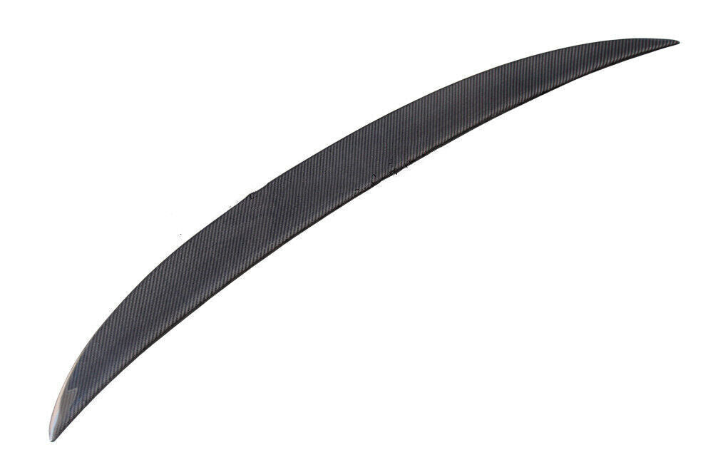 1x P Style Rear Trunk Spoiler Wing Lip For BMW E92 M3 Coupe 2005-12 Carbon Fiber