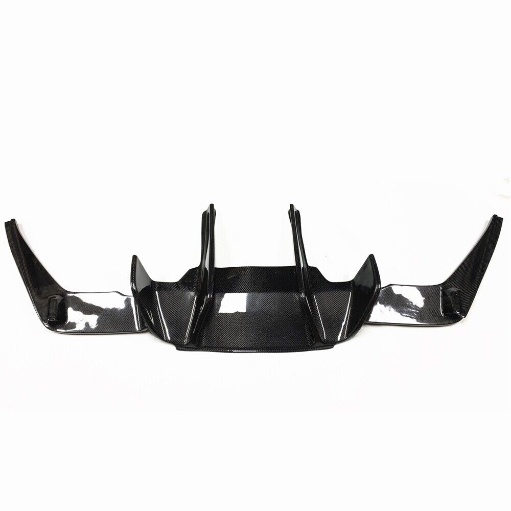 Real Carbon Fiber Rear Bumper Diffuser Fit For BMW F06 F12 F13 M6 2010-2015 New